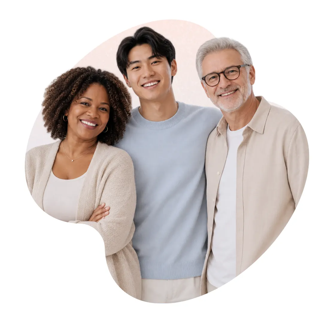 A patient using the Circle Medical app at home