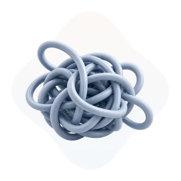 Tangled knot