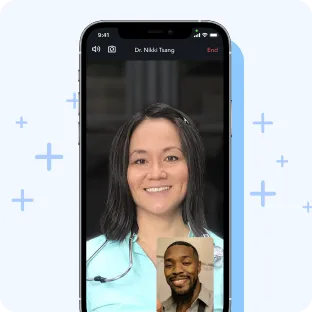 Discuss your health with your provider over video