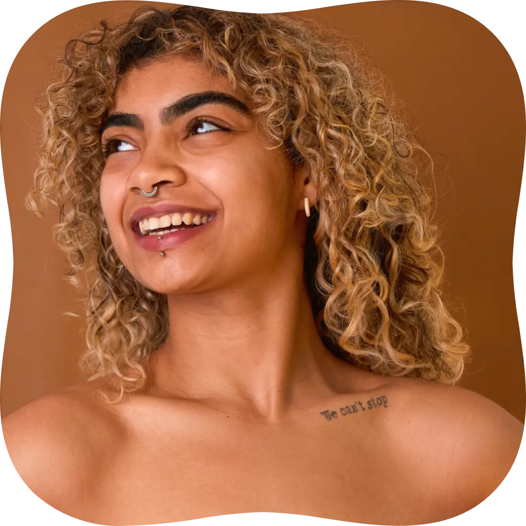 A patient receiving gender-affirming care at Circle Medical